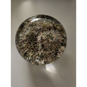 Antique Baccarat  Paperweight - Mountains Of The Moon Moonscape - 3 Peaks - Rare